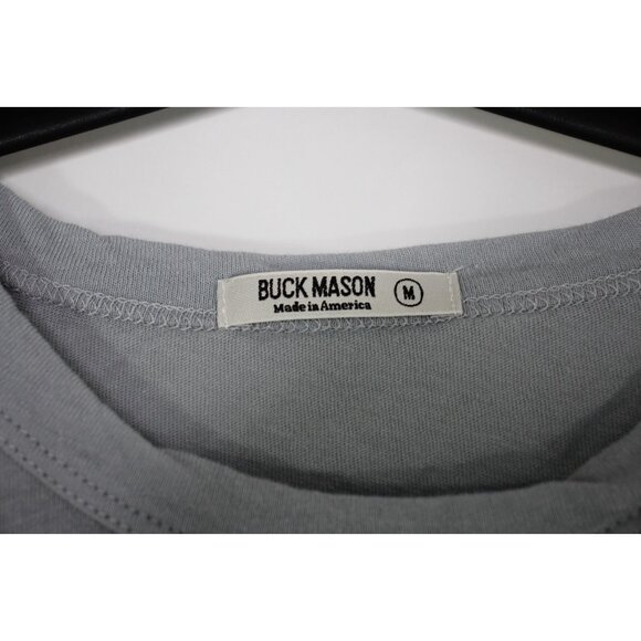 Buck Mason Mens Medium Classic Made In USA T-Shirt NEW K617 - Picture 3 of 5